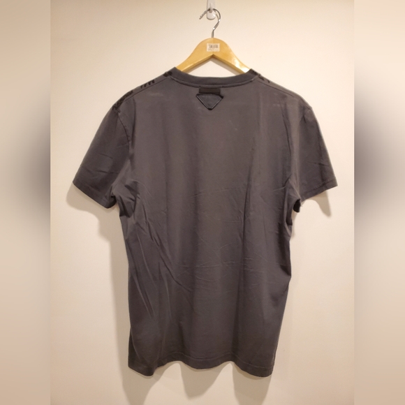 Prada Charcoal Dragon Graphic T-Shirt - Picture 6 of 7